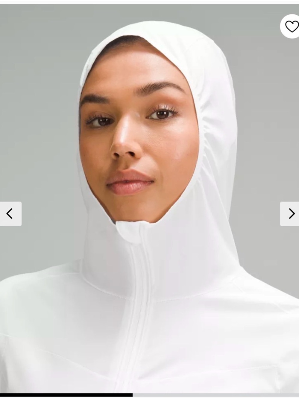 Lululemon Mist Over Windbreaker Jacket | White | Size 6 - Picture 3 of 16